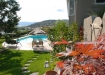 Pool and Okanagan Lake view towards West Kelowna