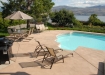 Pool and Okanagan Lake View towards Kelowna